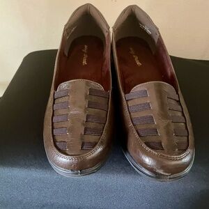 Easy Street Dark Brown Loafers for Women